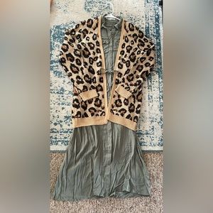 Dress and Cardigan outfit/bundle